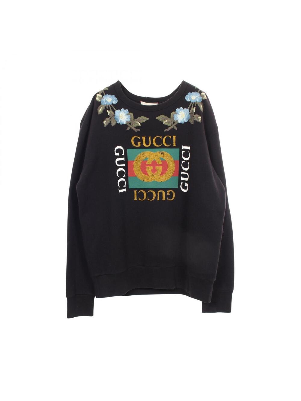 Gucci Logo Flower Embroidery Studs #362761G52B